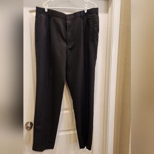 Men's Roundtree & Yorke Black Dress Pants